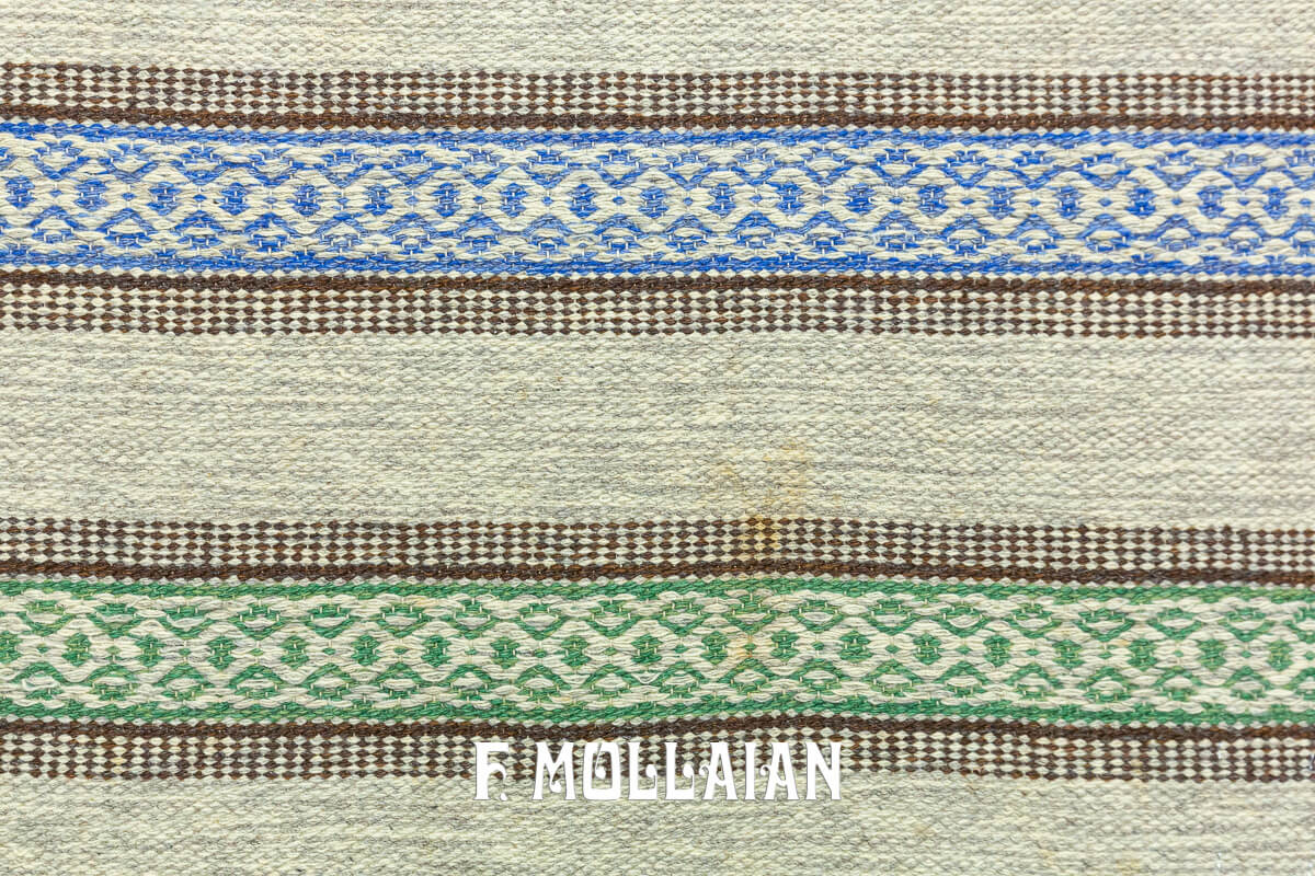 Rollakan Swedish Flat-weave Runner Multicolore n°:806691